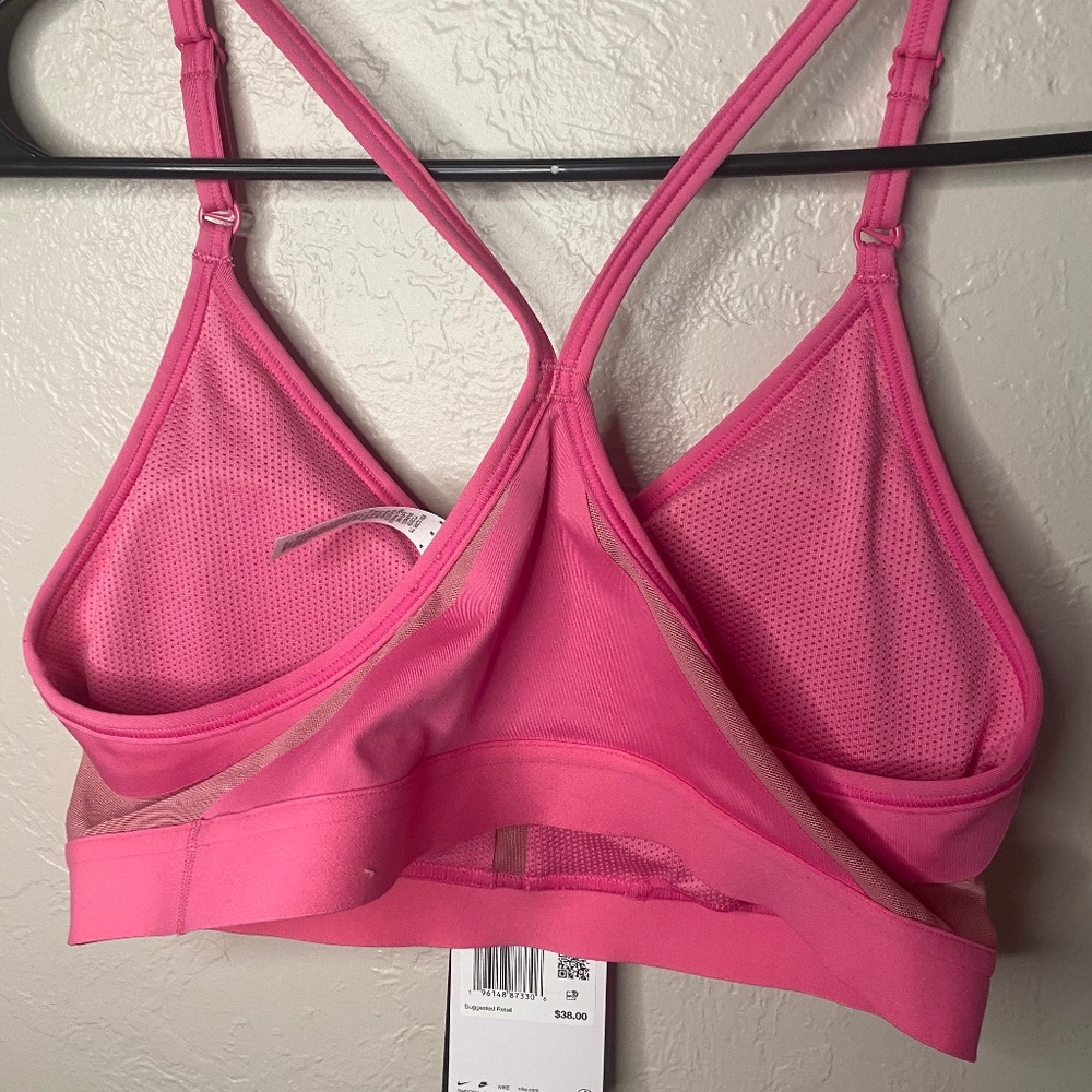 NWT Pink Women's Nike Indy Bra Size Medium - Picture 5 of 5